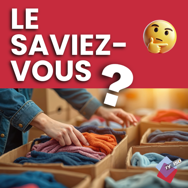 Le saviez-vous ? les Français jettent en moyenne 12 kg de vêtements par an !