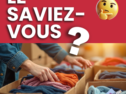 Le saviez-vous ? les Français jettent en moyenne 12 kg de vêtements par an !